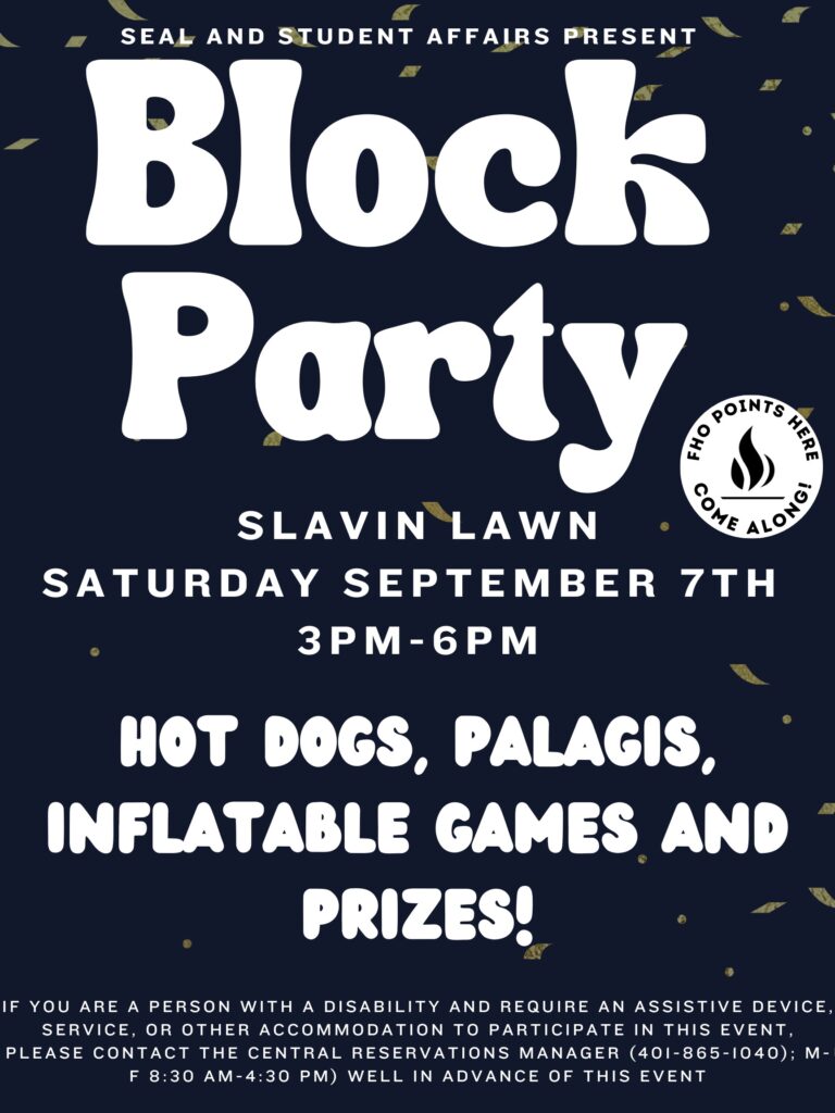 Block Party poster