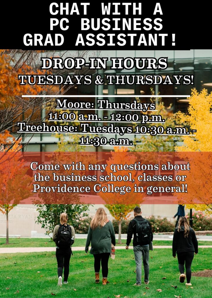 four students walking on campus in the background and information about the meetings and the event