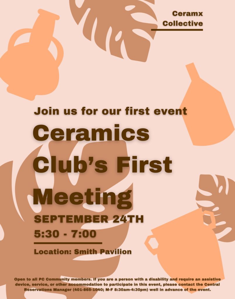 Ceramics Collective First Meeting Poster
