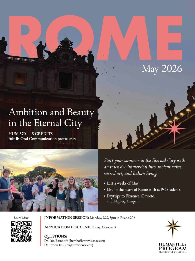 Italy Maymester Poster