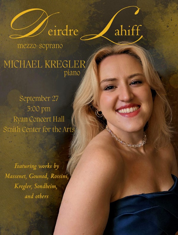 Deirdre Lahiff mezzo-soprano with Michael Kregler