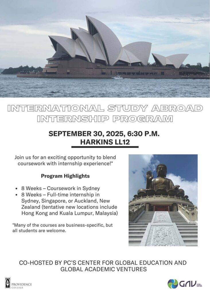 Study Abroad Flyer.
