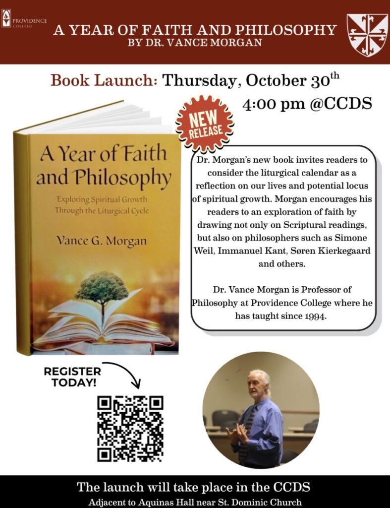 Flyer for the book release