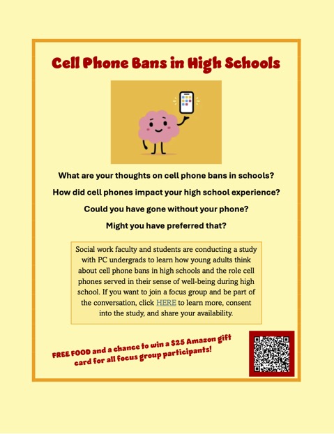 Cell Phone Talk Flyer