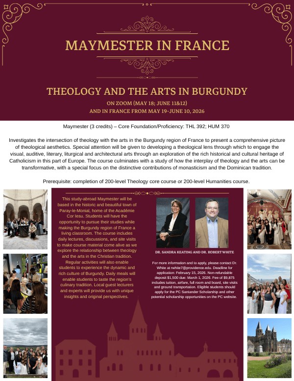 Maymester in France Flyer