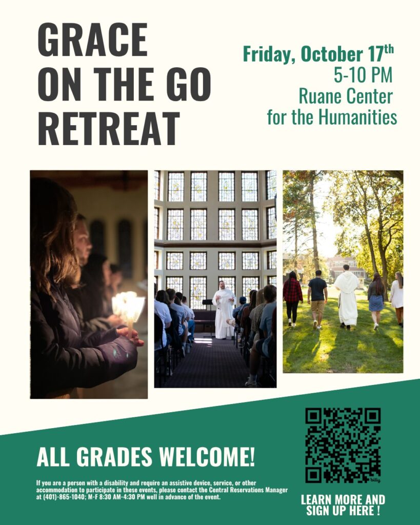 Grace on the go Retreat flyer
