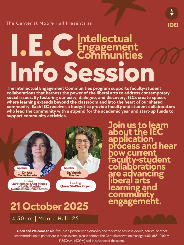 IEC Info Session Flyer