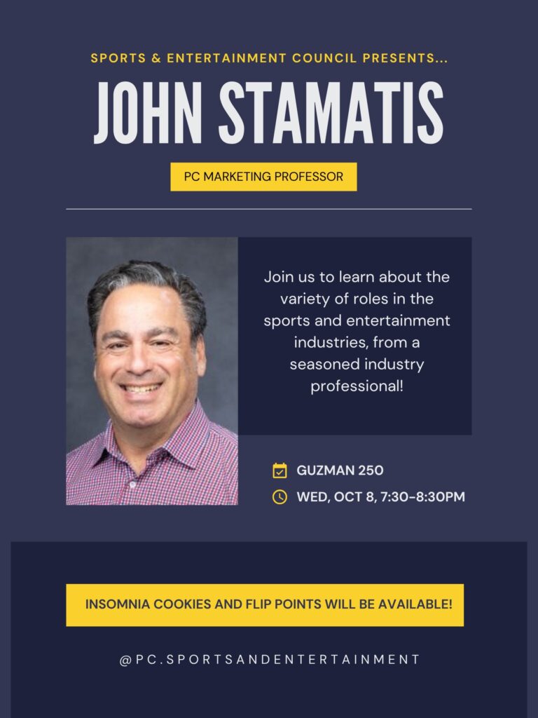 John Stamatis, Careers in Sports Flyer