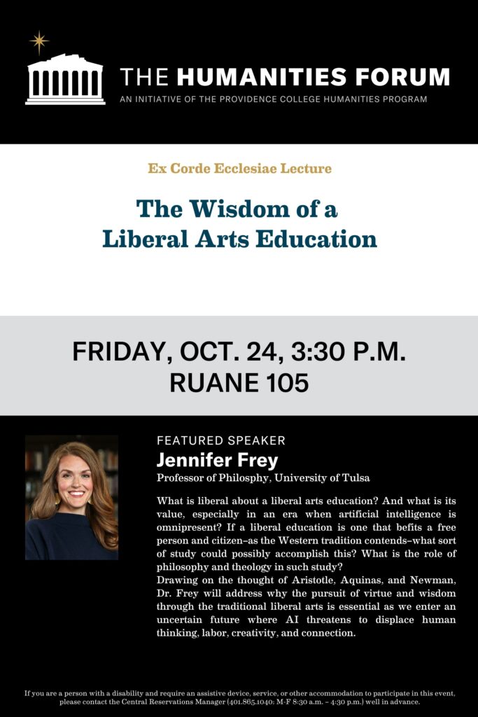 Jennifer Frey Guest Speaker Flyer