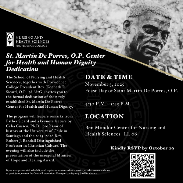 Dedication Lecture Flyer - Nov 3