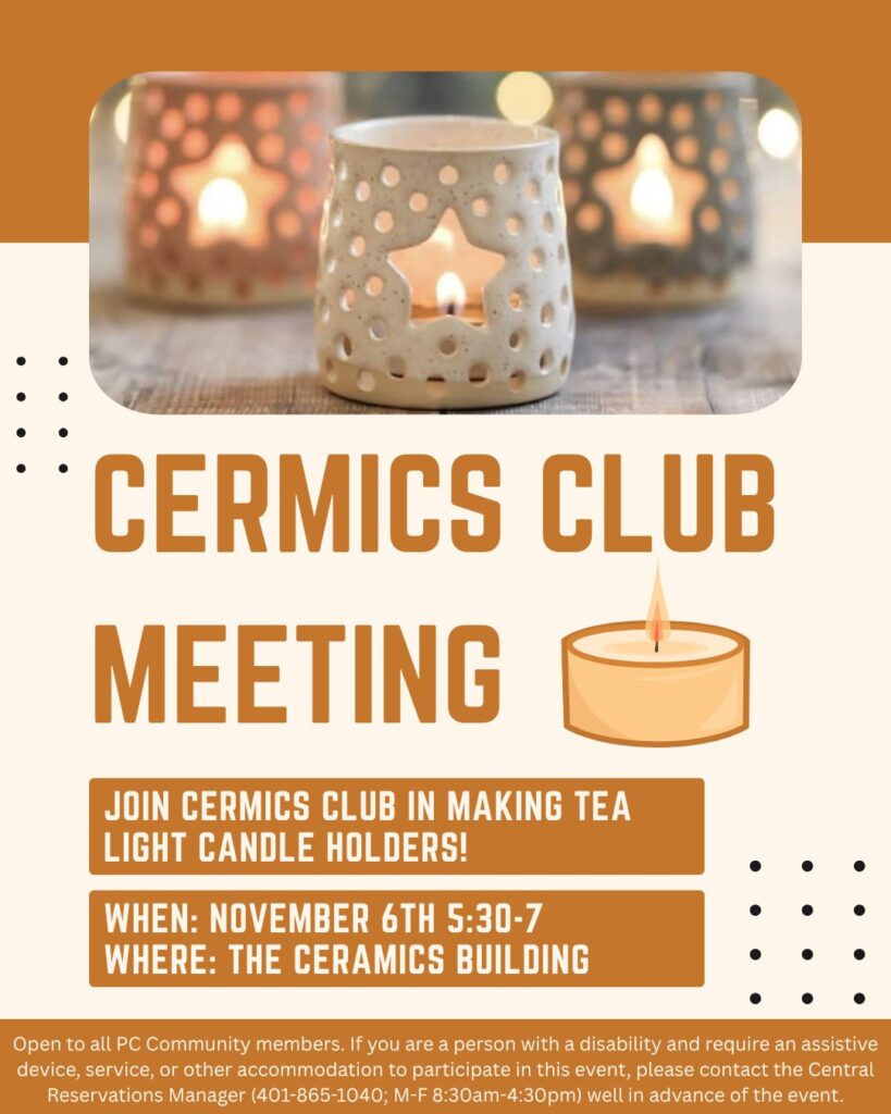 Ceramx Collective Meeting Flyer