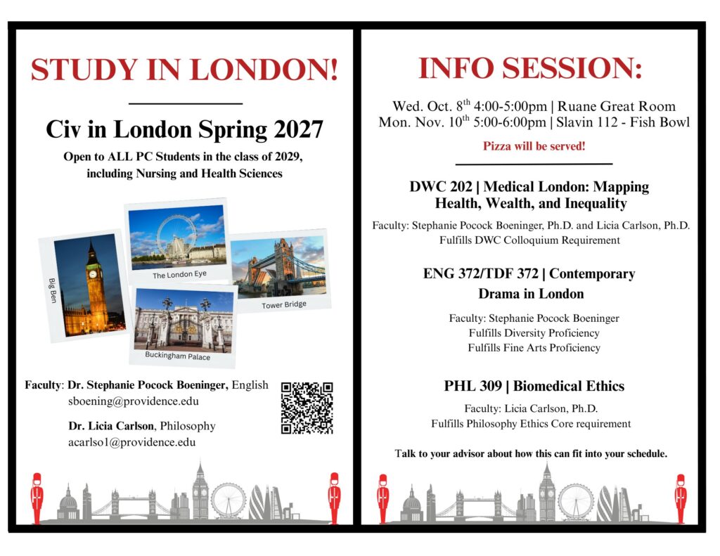 Civ in London Info Session Flyer