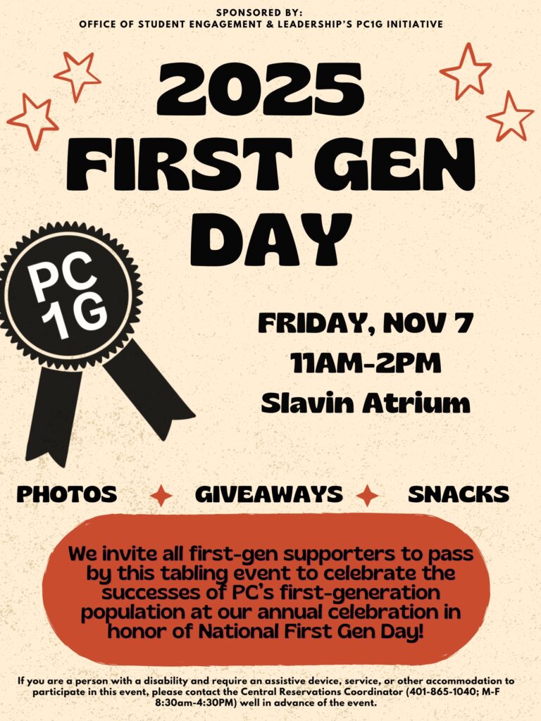 2025  first gen day poster