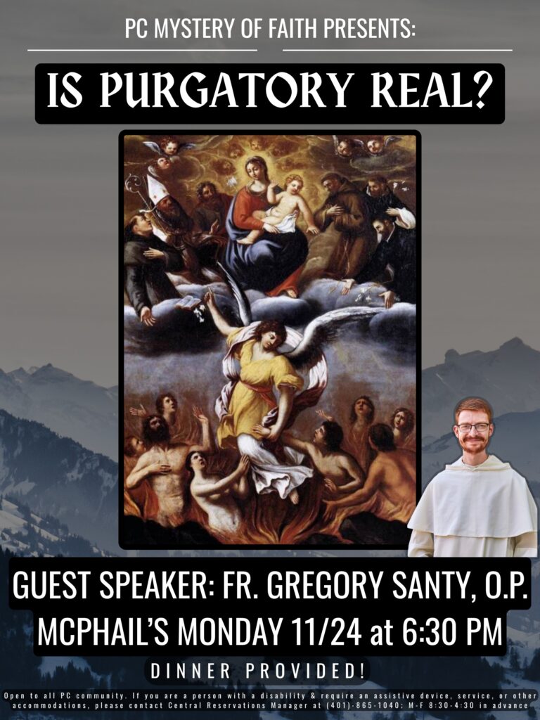 Fr. Gregory "Is Purgatory Real" Poster