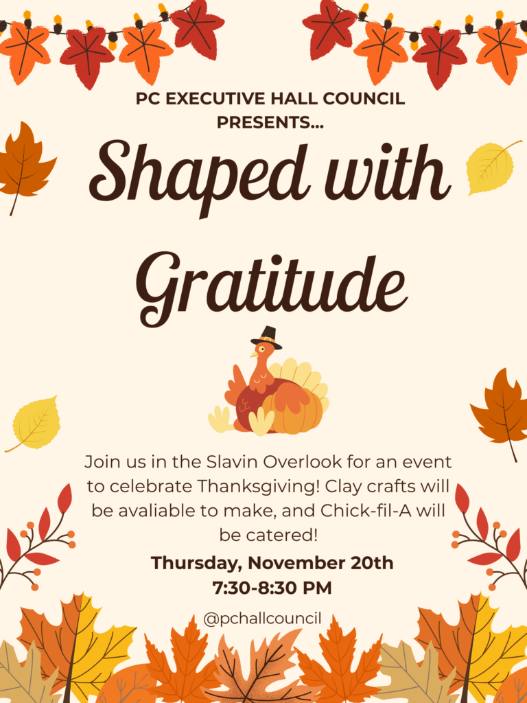 Shaped with Gratitude poster