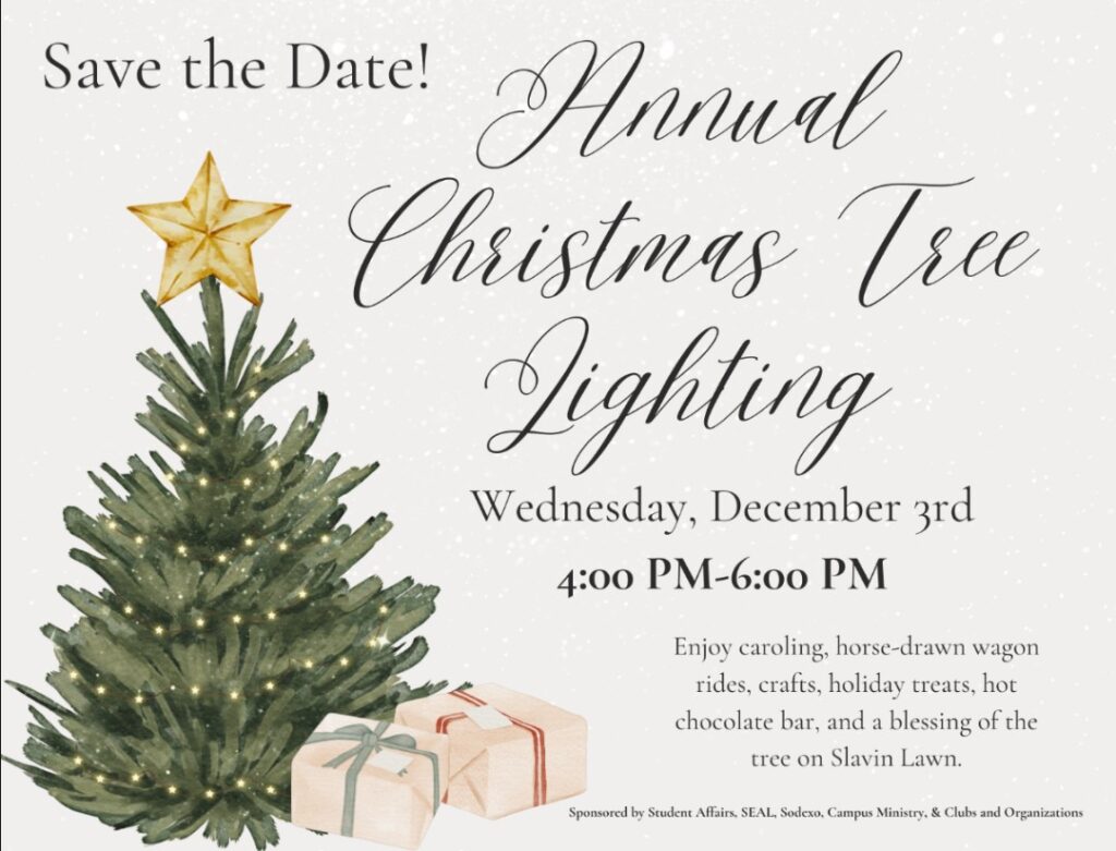 Christmas Tree Lighting poster