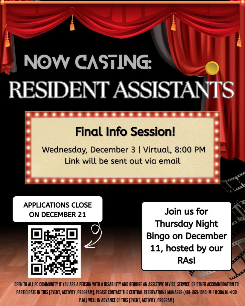 RA Virtual Information Session Poster