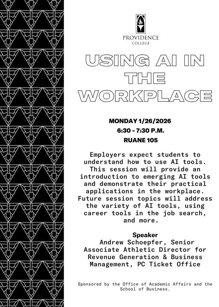 AI in the Workplace Poster
