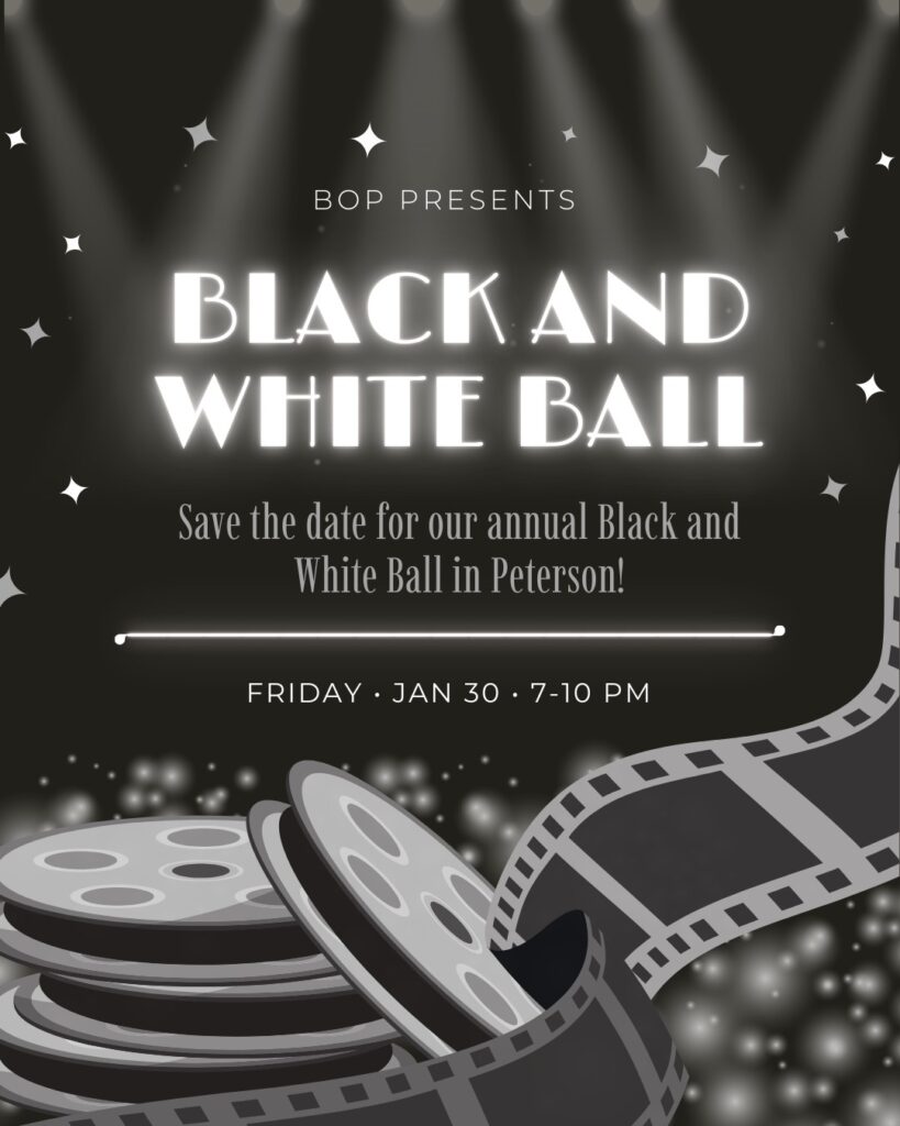 Poster for Black & White Ball
