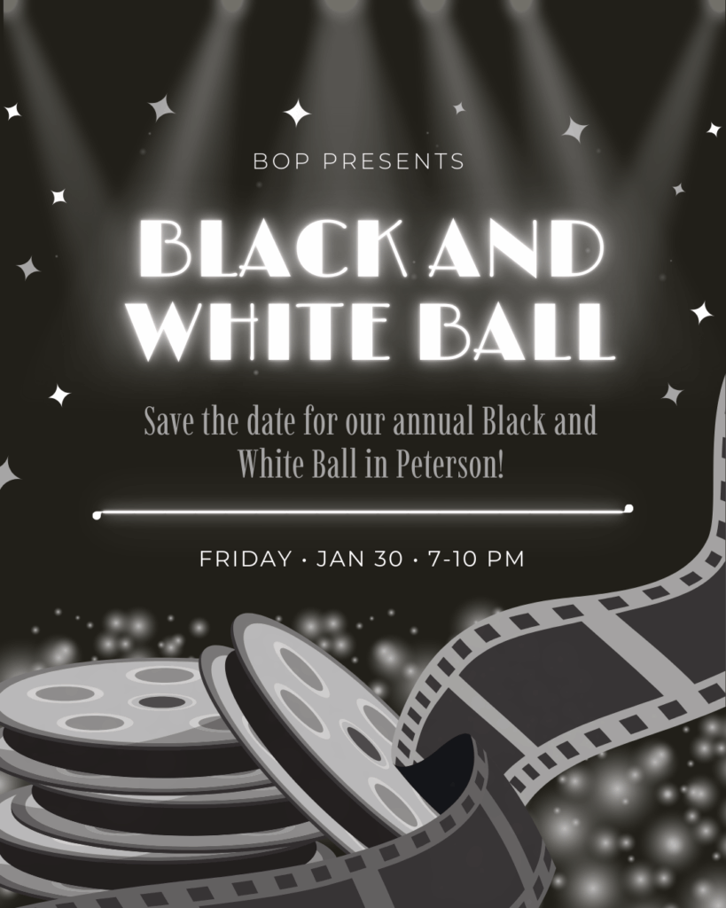 Poster for Black & White Ball