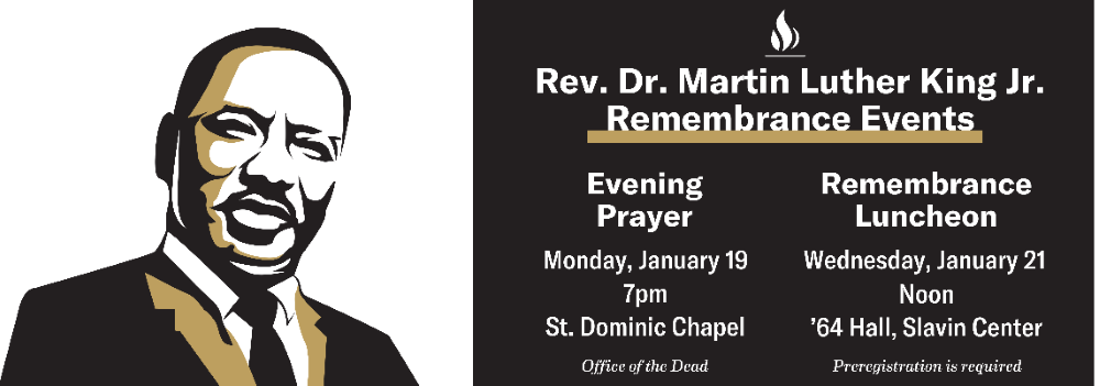 Rev. Dr. Martin Luther King Jr. Remembrance Luncheon Poster