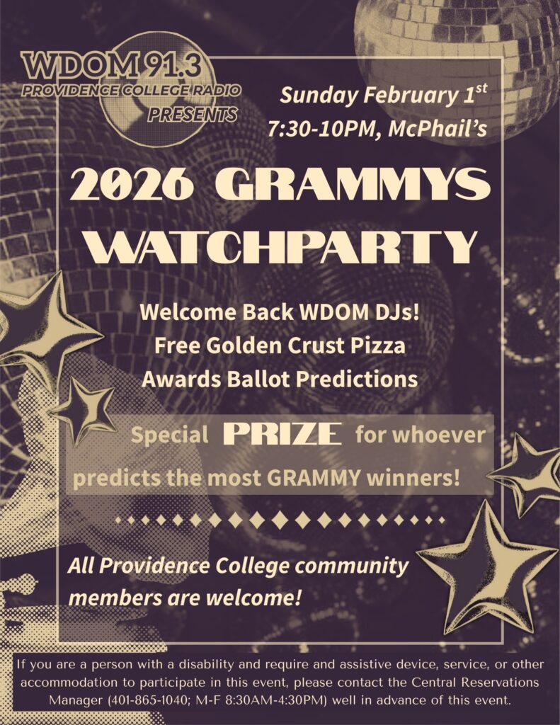 Grammy Watch Party Poster