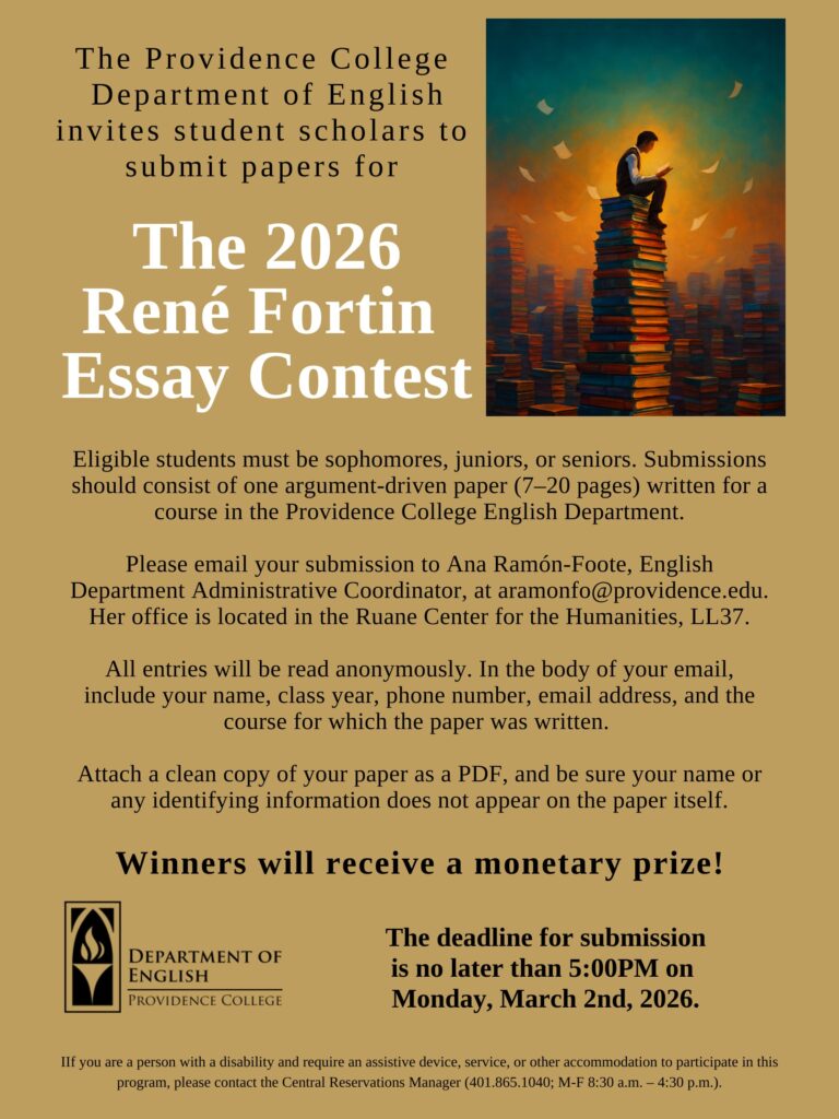 Rene Fortin Essay Contest