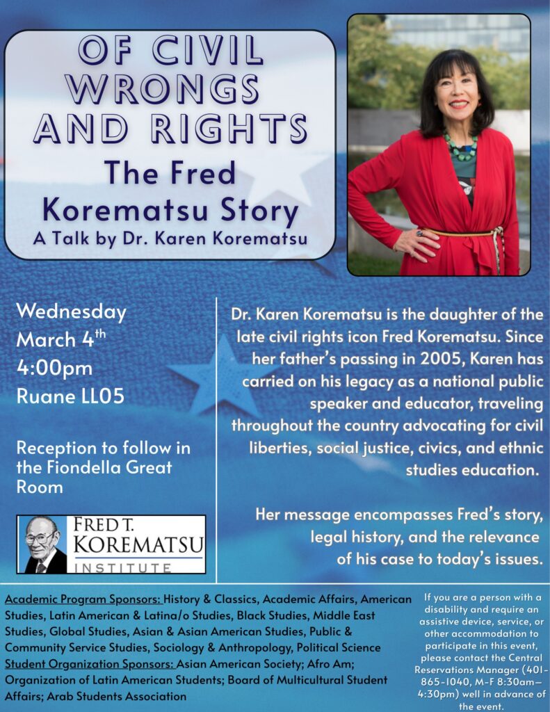 Dr. Korematsu Poster