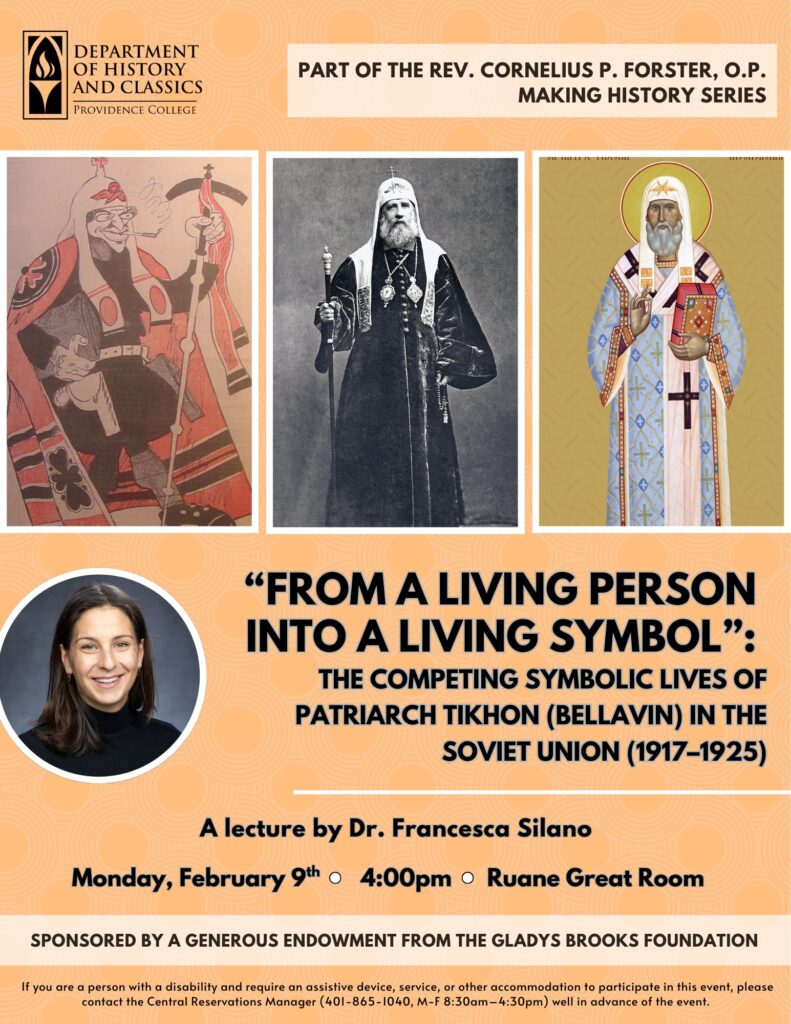 Dr. Francesca Silano Research Talk Poster