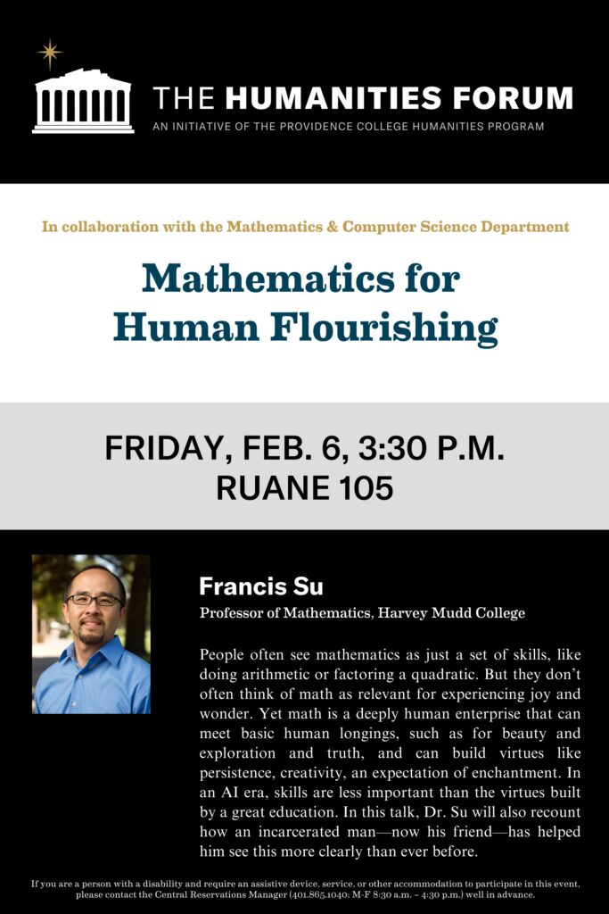 Humanities Forum Poster