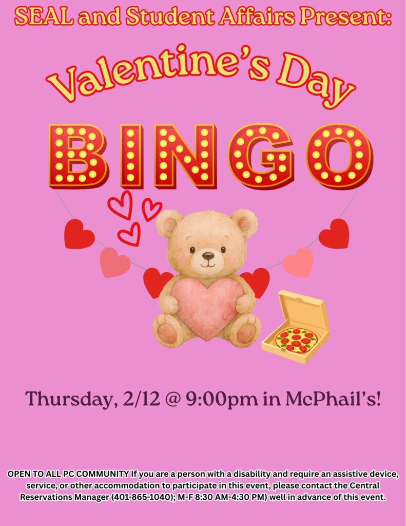 Valentine's Day Bingo Poster