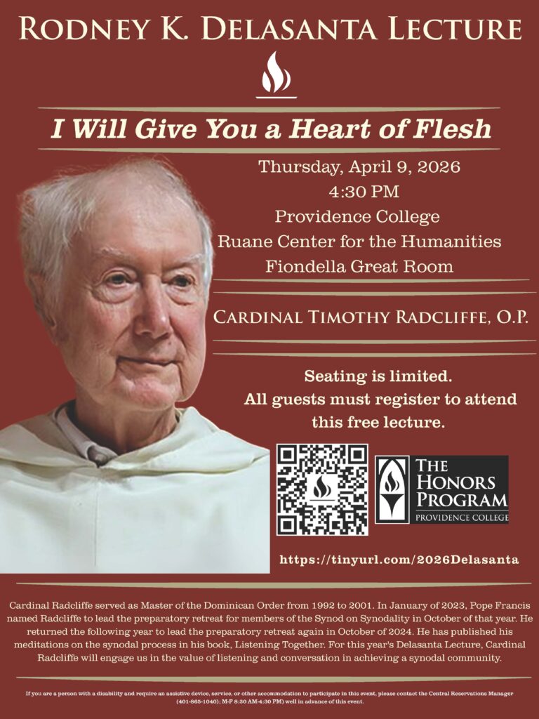 Cardinal Radcliffe headshot in Dominican clothes