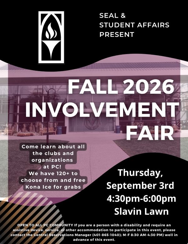 Involvement Fair poster - same information as event description