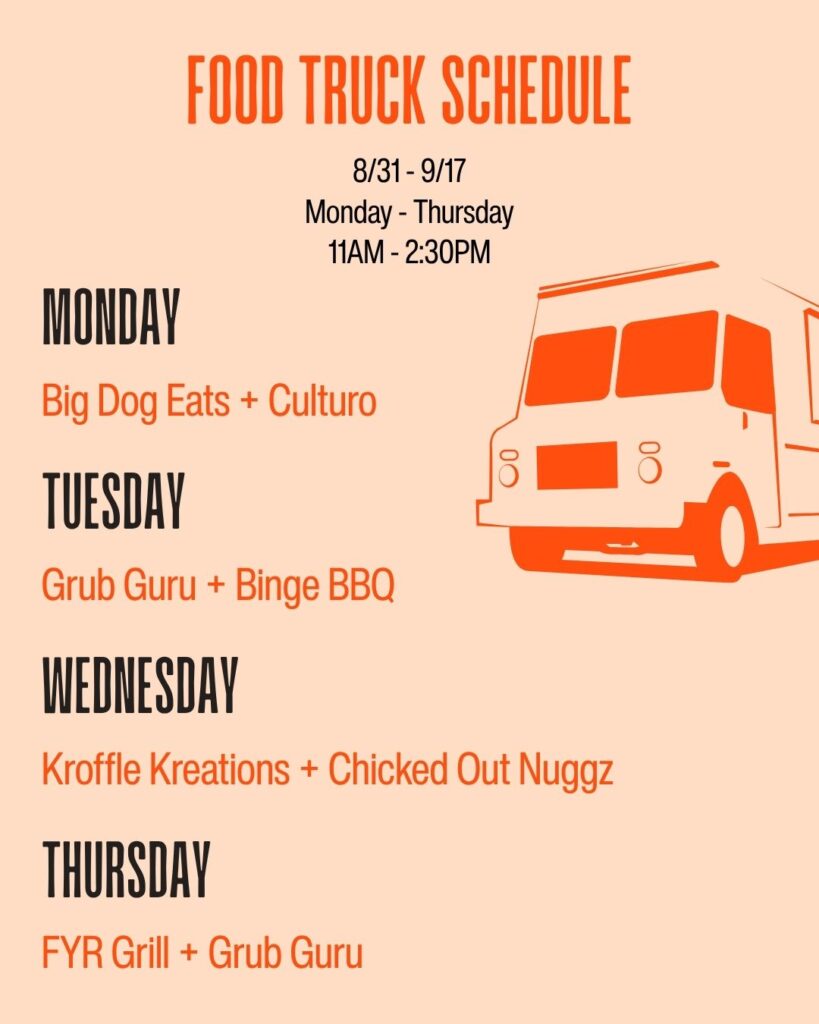 Food Truck Schedule