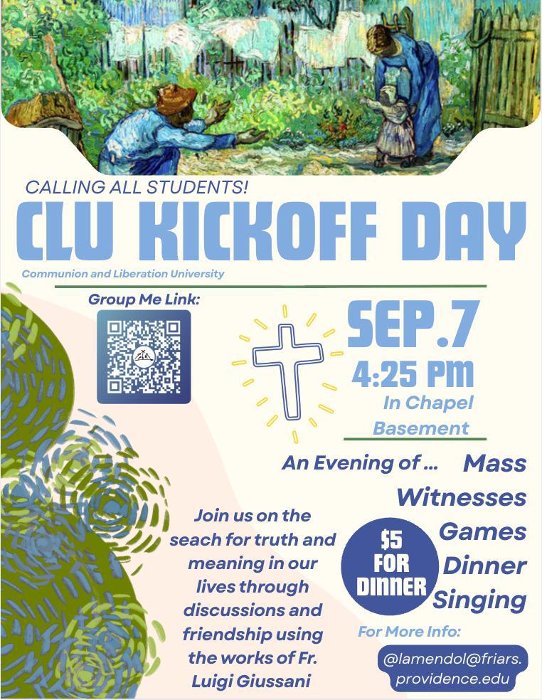 An evening of Mass, witnesses, games, dinner and singing in the chapel basement!
