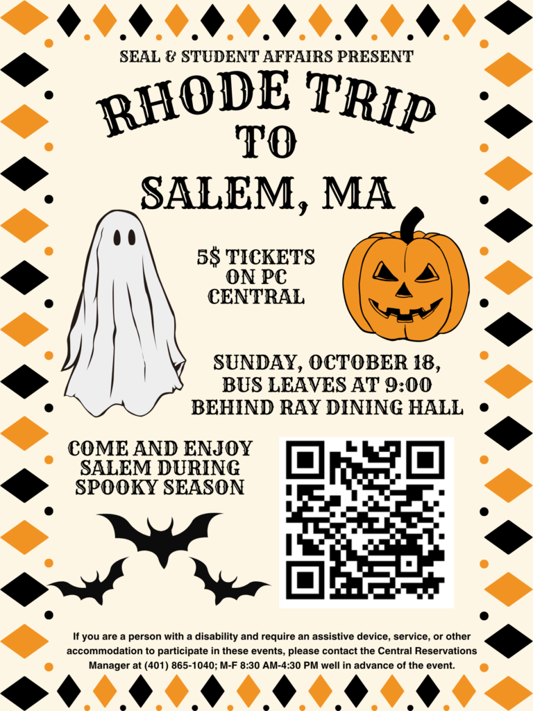 Poster conveying date and time of event with a QR code that links to the registration and ticket purchase.