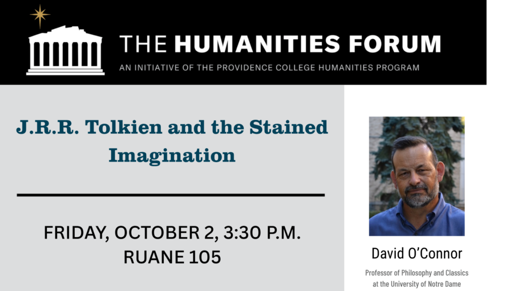 David O'Connor at the Humanities Forum.